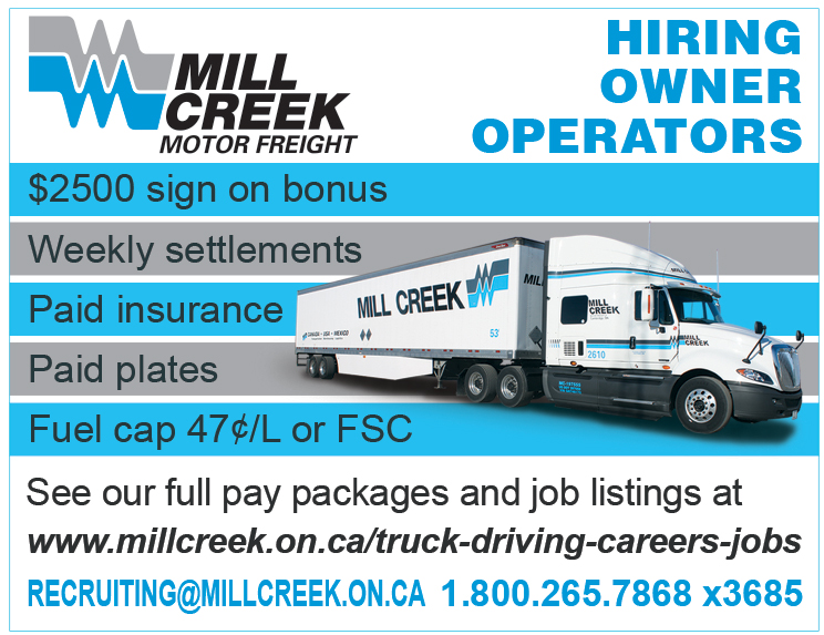 Mill Creek Motor Freight Over The RoadOver The Road