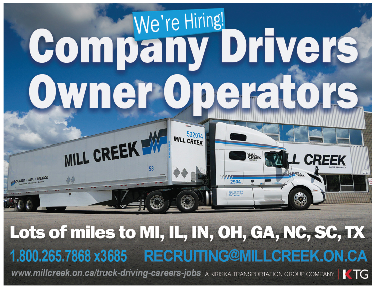 Mill Creek Motor Freight Over The RoadOver The Road